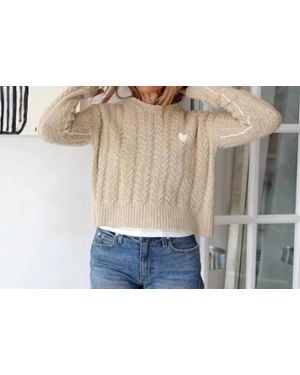 Kerri Rosenthal Dune Long Sleeve Sweater - Black