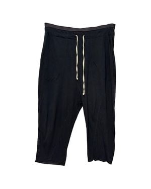 Rick Owens Drawstring Pants - Blue