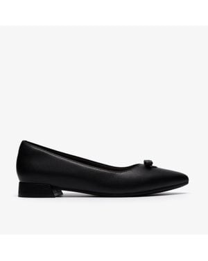 Clarks Natalyn Trim Leather - Black