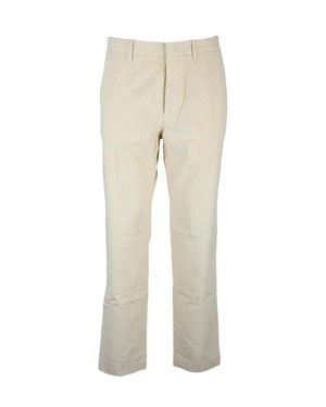 hindustrie Cotton Pants - Natural