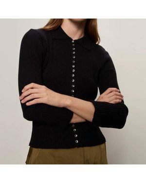 Sanctuary Button Down Cardigan - Black