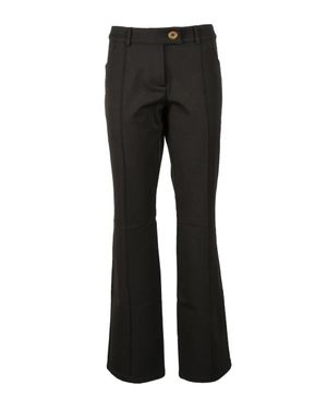Siedres Pants Polyester Viscose Elastane - Black