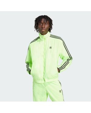 adidas Adicolor Woven Firebird Track Top - Green