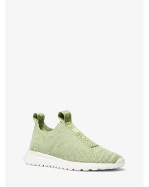 Michael Kors Bodie Knit Slip-On Sneaker - Green