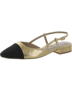 Steve Madden Belinda Toe Cap Flat Slingbacks - Multicolor