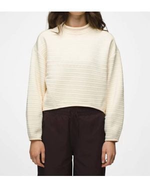 Prana Send Off Pullover - White