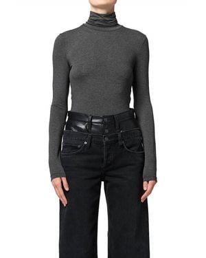 Agolde Pascale Turtleneck Sweater - Black