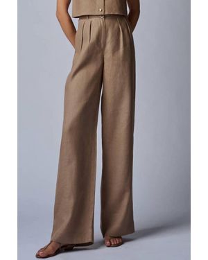 Hevron Alina Pant - Brown