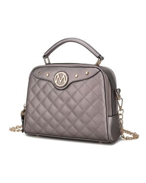 MKF Collection by Mia K Samira Satchel Bag - Black