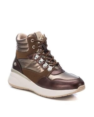 Xti Sport Wedge Booties By - Brown