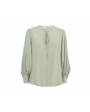 Summum Fluid Long Sleeves Top - Green