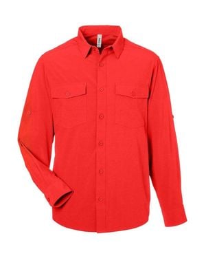 CORE365 Ultra Uvp Marina Shirt - Red