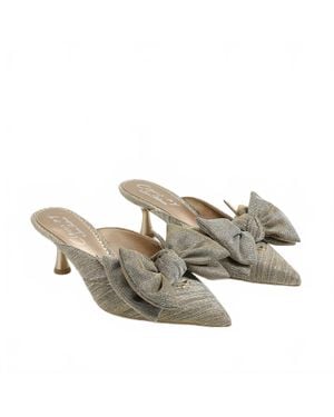 Sam Edelman Fiona Bow Mule Heel - Gray