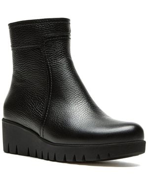 La Canadienne Token Waterproof Leather Bootie - Black
