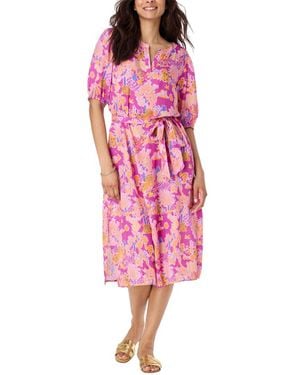 Roberta Roller Rabbit Genevieve Scenic Luca Caftan - Pink