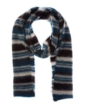 Isabel Marant Duke Mohair & Wool-Blend Scarf - Blue