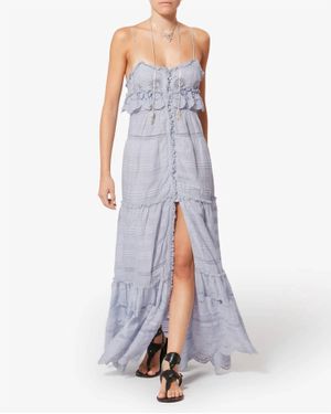 Isabel Marant Paule Dress - White