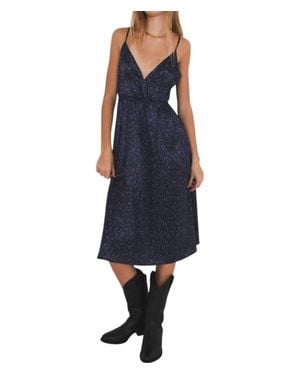 Designers Remix Girl's Lilian Midi Dress - Blue