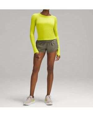 lululemon Hotty Hot High Rise Short - Yellow