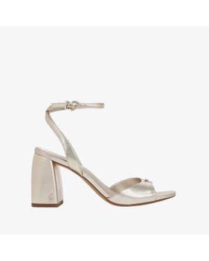 Circus.NY Aria Block Heel Sandal - White