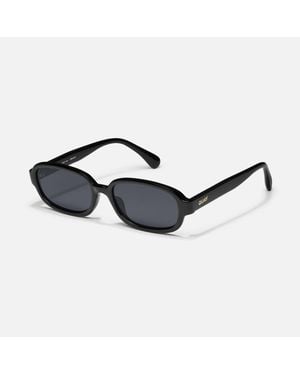 Quay Could Never Rectangle Non-Polarized Sunglasses - Blue