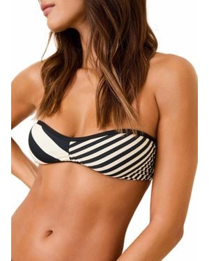 Solid & Striped Tati Bandeau Top - Black