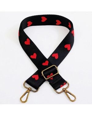 Fashnzfab Removable Strap Print - Black