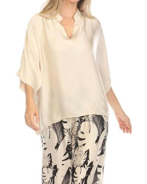 FLORA ASHLEY Not Ordinary Blouse - Natural