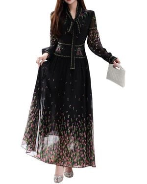 BURRYCO Maxi Dress - Black