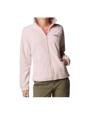 Columbia Benton Springs Full Zip Fleece Jacket - Pink