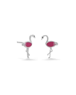 Fashnzfab Flamingo Earrings - Pink