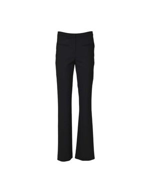 パンツ COURREGES Women Straight Pants 125CPA298PL0170 9999 BLACK COURREGES Straight Pants - Black | Garmentory