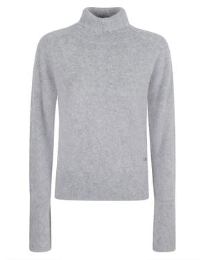 Victoria Beckham Polo Neck Sweater - Gray