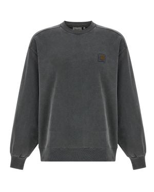 Carhartt Brushed Cotton Crew Neck Sweatshirt - Gray