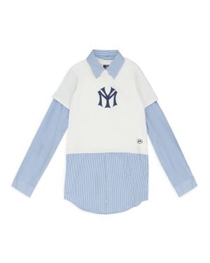 Mowalola My City Blouse - Blue
