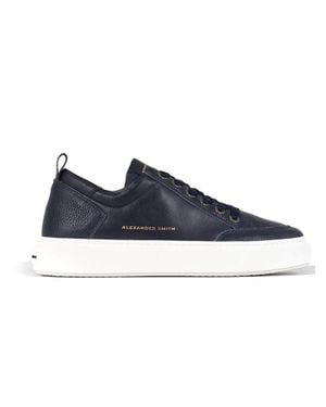Alexander Smith Casual Cow Leather Sneakers - Blue