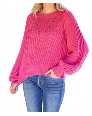Hailey & Co Brighter Days Sweater - Red