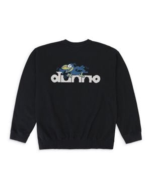 DUNO Crow Crew Sweatshirt - Black