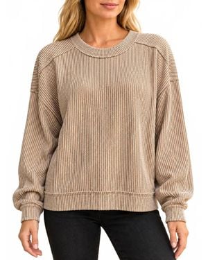 Eesome Simple Sunday Top - Natural