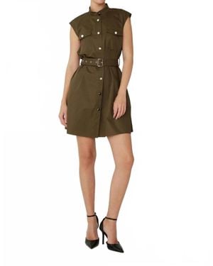 JS71 Barbara Mini Dress - Green