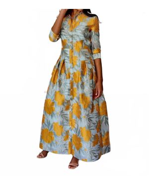Abbey Glass Cecilia Gown - Yellow