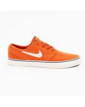 Nike Zoom Janoski Og+ Suede Skate Shoes - Orange