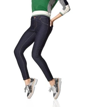Hue Essential Denim Leggings - Blue