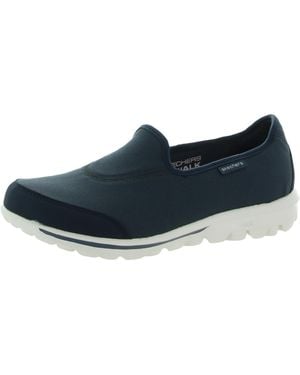 Skechers Go Walk Classic- Ideal Sunset Laceless Loafer Slip-On Sneakers - Blue