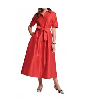 Frances Valentine Bella Maxi Dress - Red