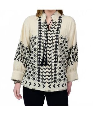 Ivy Jane Tic Tac Heart Top - Natural