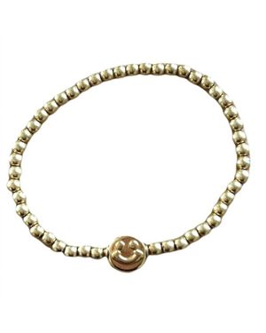 Sheila Fajl Merry Go Round Elastic Bracelet - Metallic
