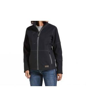 Ariat Rebar Stretch Canvas Softshell Jacket - Black
