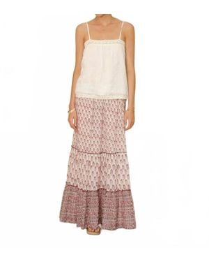 M.A.B.E Kiki Maxi Skirt - Brown