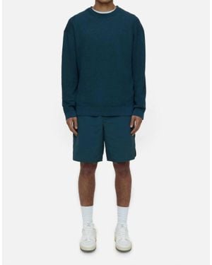 Closed Fine Knitted Sweater - Blue